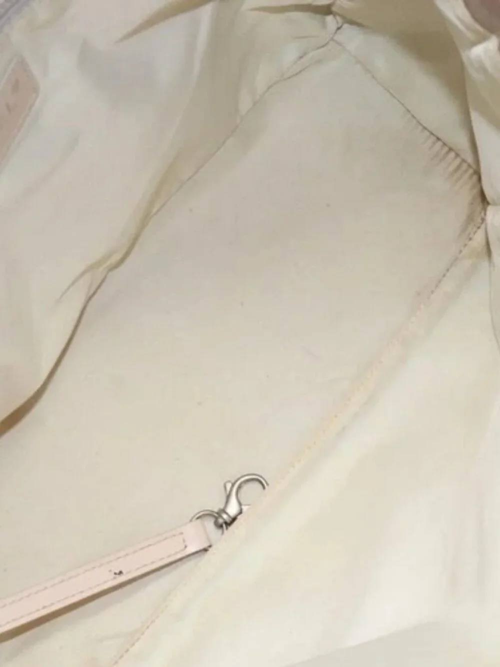 CHANEL New Travel line Tote Bag Nylon Pink CC Auth th5849